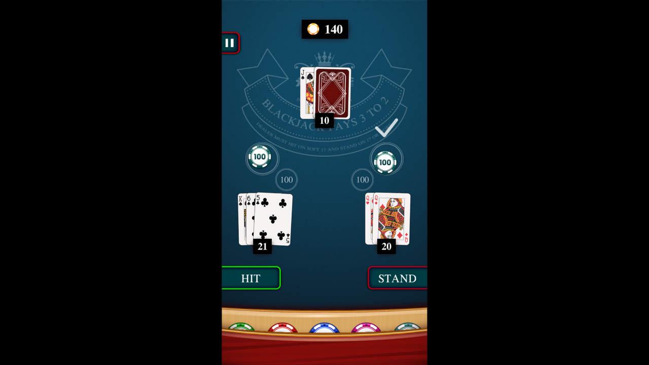 Capture d'écran Jeu Vidéo Blackjack Pro Inlogic Games Inlogic Games