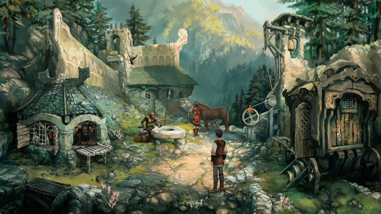 Capture d'écran Jeu Vidéo The Dark Eye: Memoria Daedalic Entertainment Daedalic Entertainment