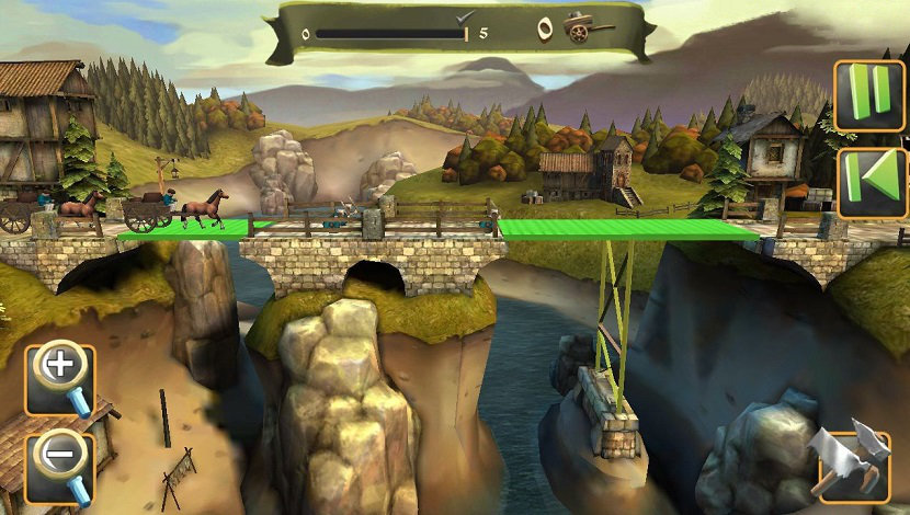 Bridge Constructor Medieval - ClockStone - Headup Games - Blacknut Cloud Gaming Bridge Constructor Medieval - ClockStone - Headup Games - Blacknut Cloud Gaming