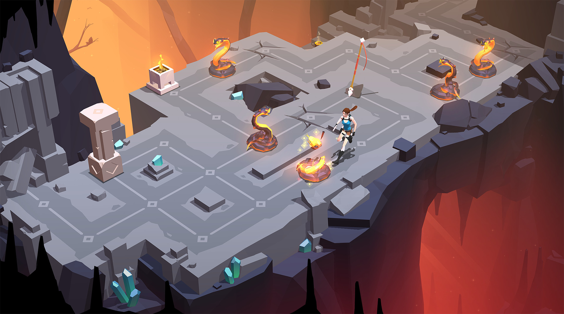 Lara Croft GO - Square Enix - Square Enix - Blacknut Cloud Gaming Lara Croft GO - Square Enix - Square Enix - Blacknut Cloud Gaming