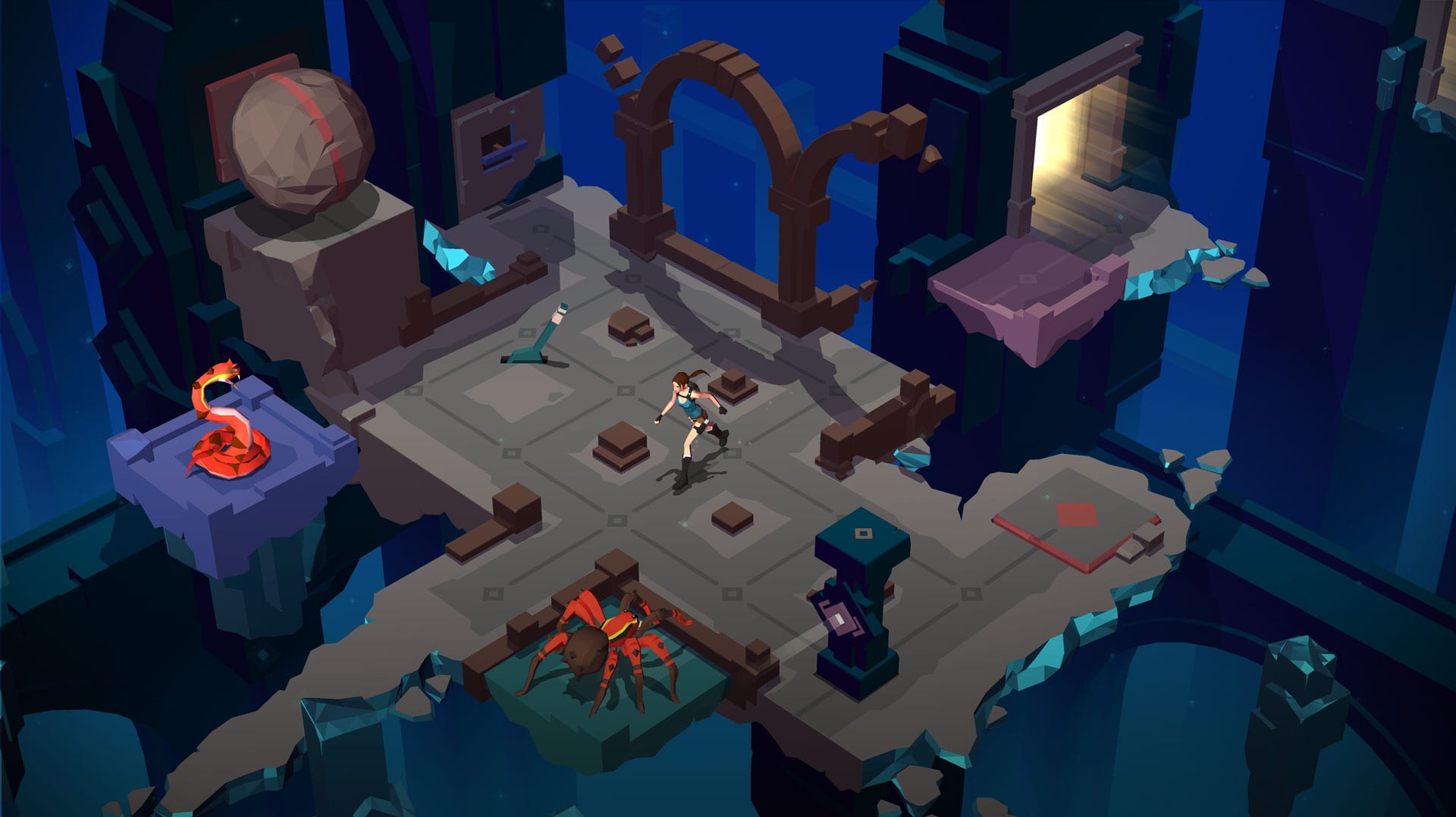 Lara Croft GO - Square Enix - Square Enix - Blacknut Cloud Gaming Lara Croft GO - Square Enix - Square Enix - Blacknut Cloud Gaming