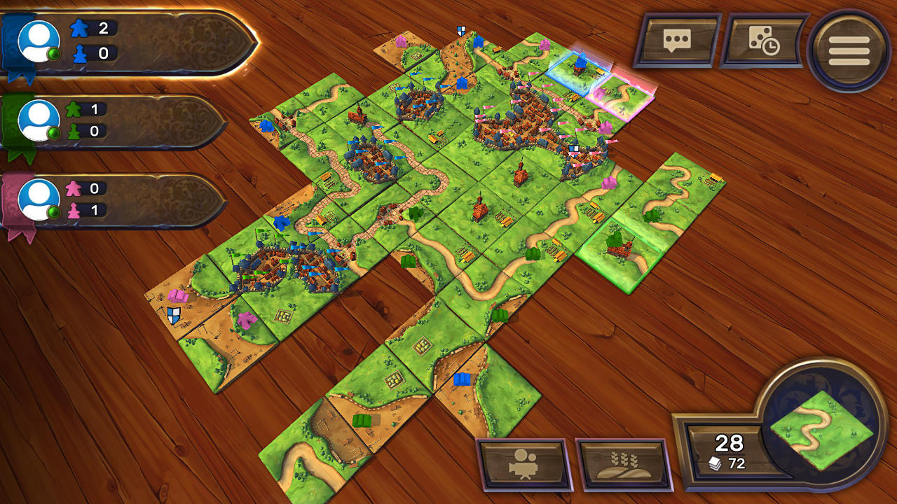 Carcassonne - Tiles & Tactics - Asmodee Digital - Asmodee Digital - Blacknut Cloud Gaming Carcassonne - Tiles & Tactics - Asmodee Digital - Asmodee Digital - Blacknut Cloud Gaming
