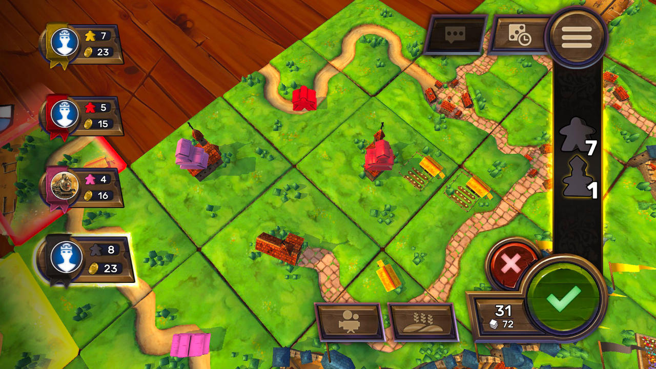 Carcassonne - Tiles & Tactics - Asmodee Digital - Asmodee Digital - Blacknut Cloud Gaming Carcassonne - Tiles & Tactics - Asmodee Digital - Asmodee Digital - Blacknut Cloud Gaming