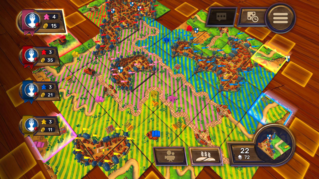 Carcassonne - Tiles & Tactics - Asmodee Digital - Asmodee Digital - Blacknut Cloud Gaming Carcassonne - Tiles & Tactics - Asmodee Digital - Asmodee Digital - Blacknut Cloud Gaming