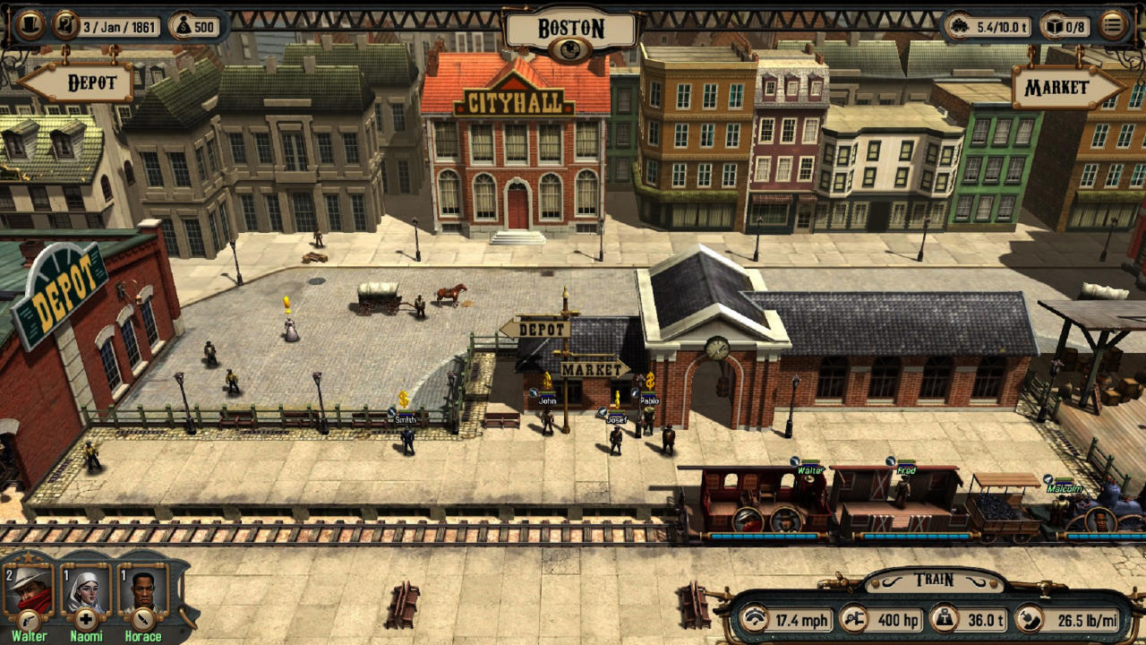 Bounty Train - Corbie Games - Daedalic Entertainment - Blacknut Cloud Gaming Bounty Train - Corbie Games - Daedalic Entertainment - Blacknut Cloud Gaming