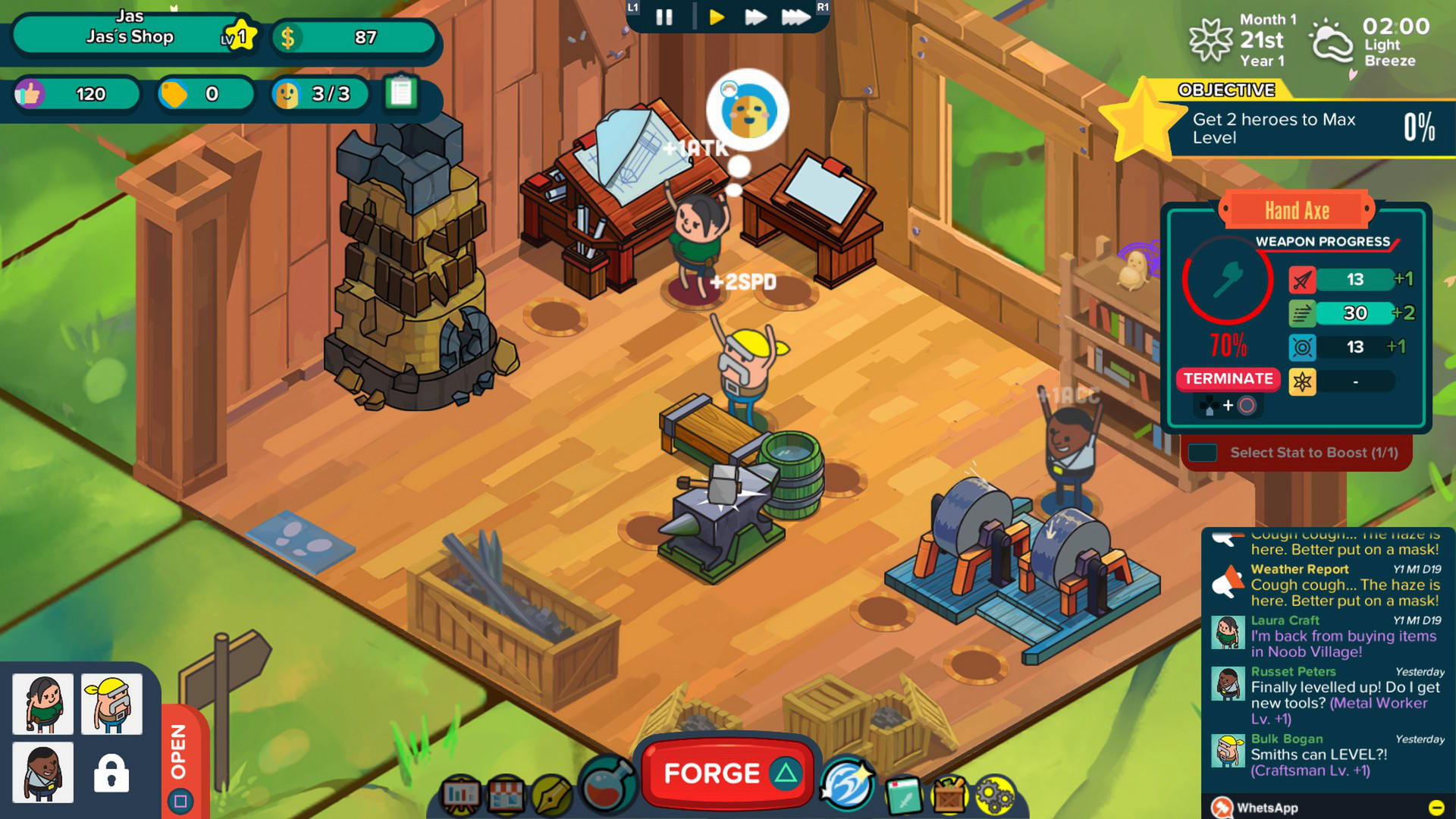 Holy Potatoes ! A Weapon Shop ?! - Daylight Studios - Daedalic Entertainment - Blacknut Cloud Gaming Holy Potatoes ! A Weapon Shop ?! - Daylight Studios - Daedalic Entertainment - Blacknut Cloud Gaming