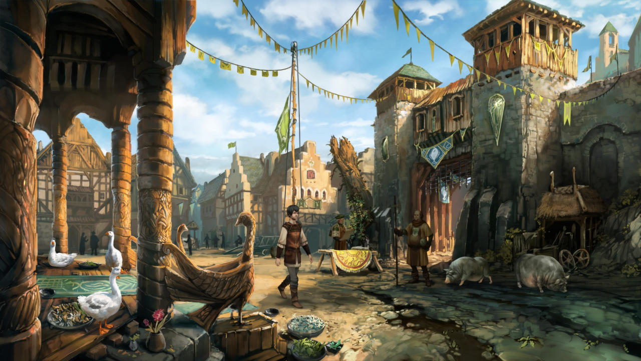 The Dark Eye: Chains of Satinav - Daedalic Entertainment - Daedalic Entertainment - Blacknut Cloud Gaming The Dark Eye: Chains of Satinav - Daedalic Entertainment - Daedalic Entertainment - Blacknut Cloud Gaming