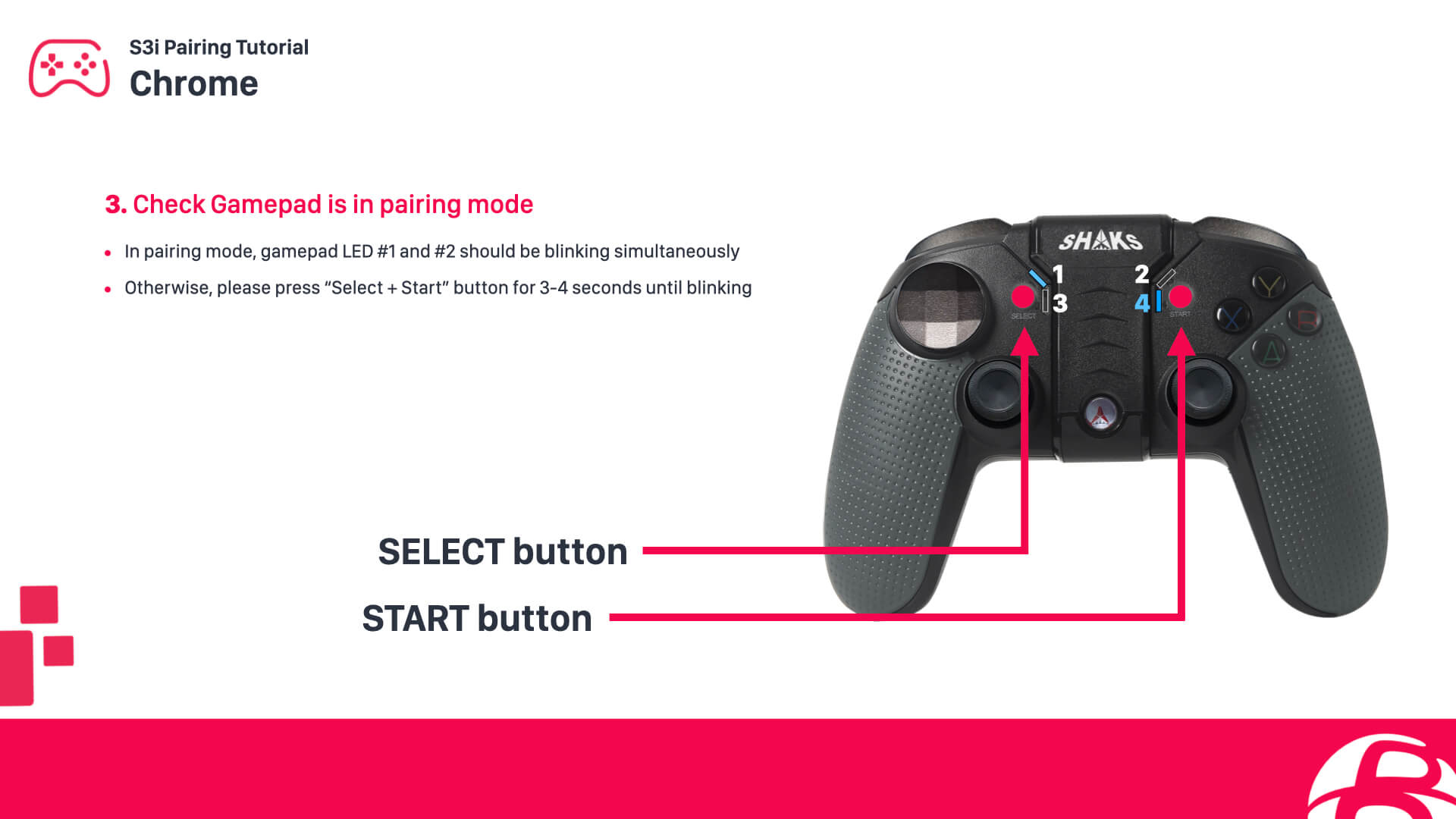 Setting up a shaks s3b controller for google chrome blacknut cloud gaming